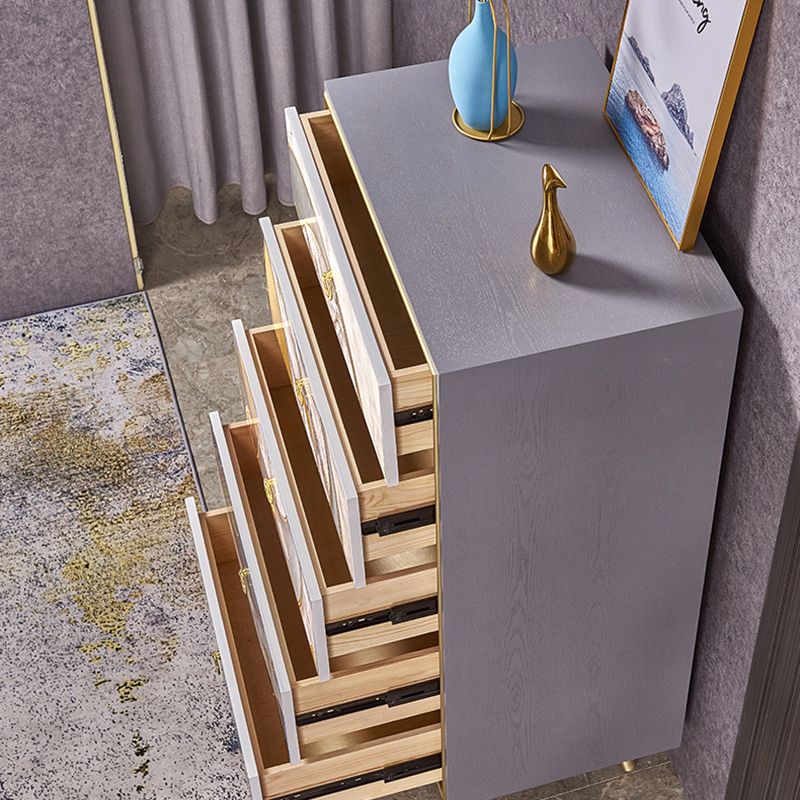 15.6-inch W Storage Chest Classic Glam Storage Chest Dresser