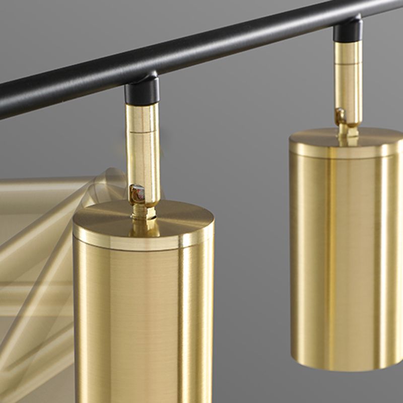 Modern Style Cylinder Hanging Pendant Lights Metal Ceiling Pendant Lights