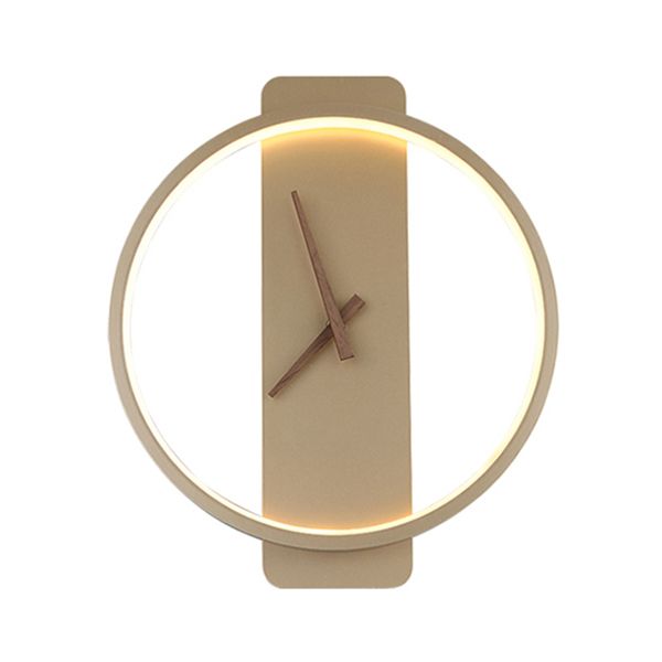 Runde Formwandeln moderne Metallwandmontage -Leuchten