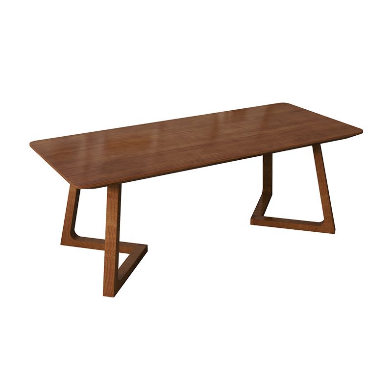 Ensemble de restauration en bois massif de style moderne 1/2/5/7 avec chaises en bois meubles pour la maison