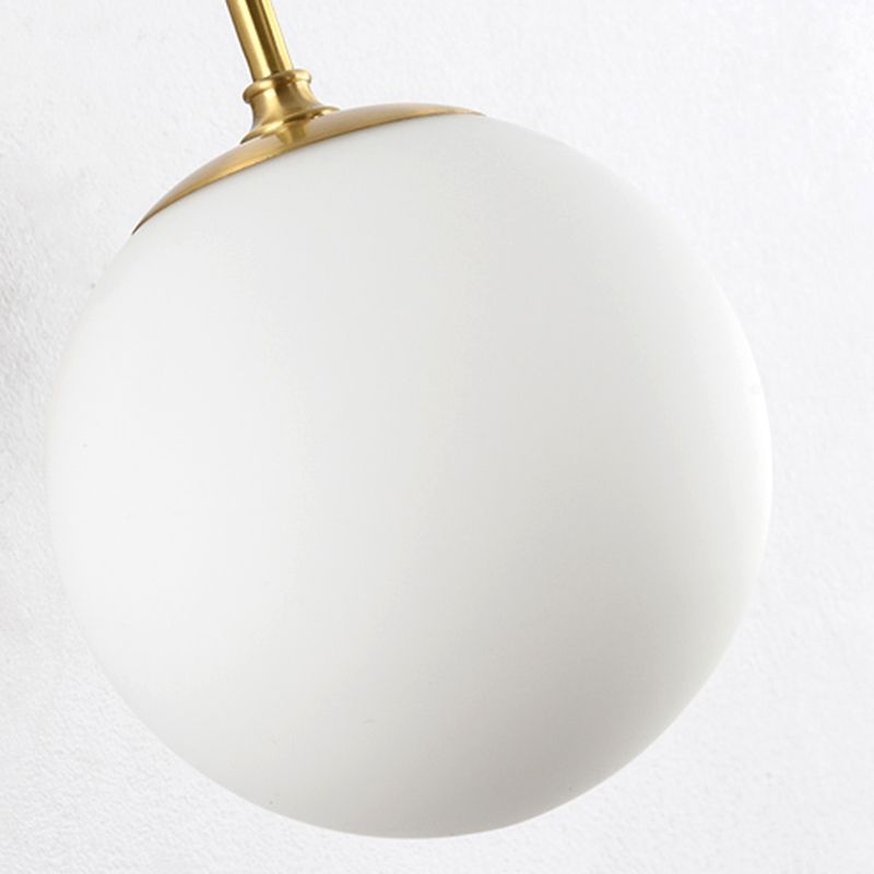 Unico illuminazione da parete in stile moderno in stile moderno 2 luci luci sconde in oro