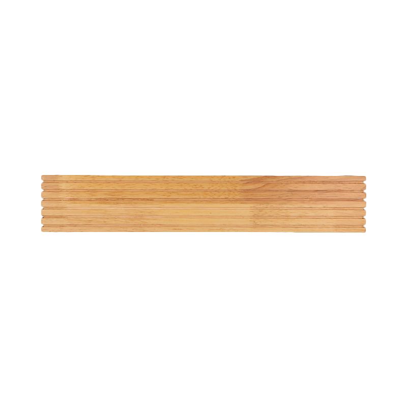 Gestreepte slaapkamer muur sconce eigentijds houten houten 14 "/18" /21,5 "breed 1-head beige led op en neer lamp in warm/wit licht