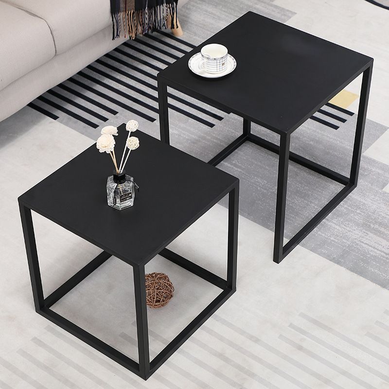 Frame 2 Nesting Coffee Table Mid-Century Metal Square Cocktail Table