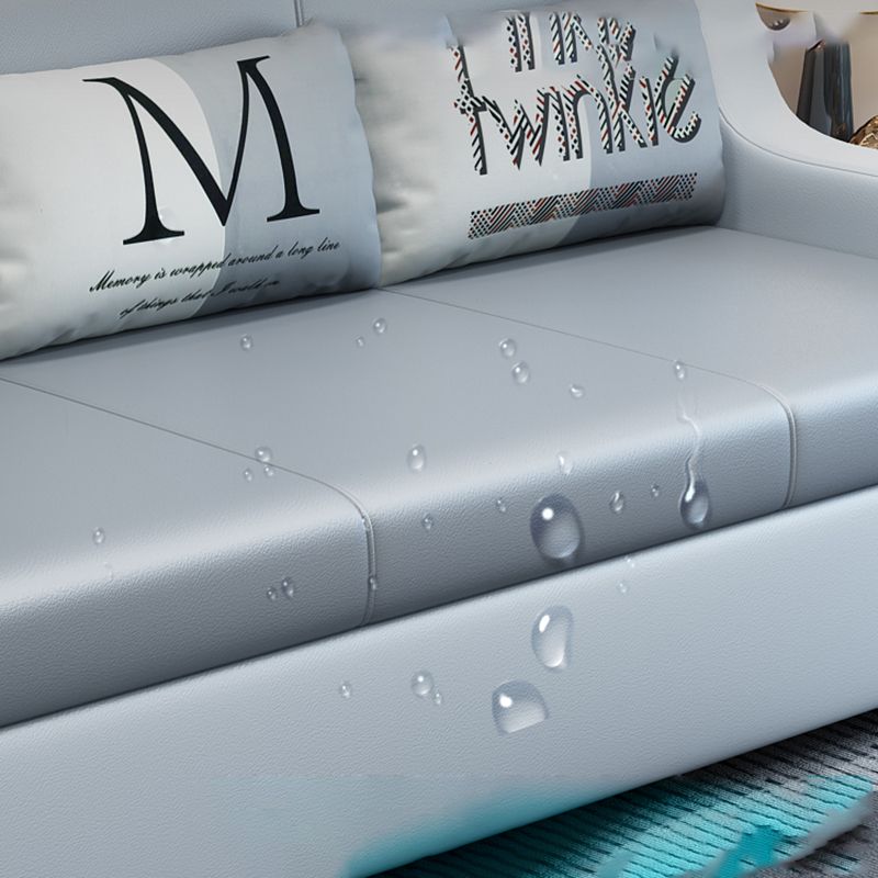 31" Wide Scandinavian Sofa Bed Detachable Mattress Sleeper Sofa