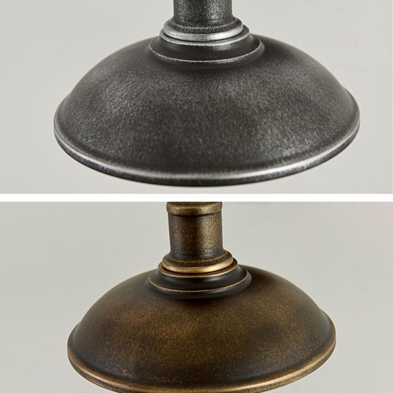 Industrielle Retro -Wandleuchte Schmiedeeisen -Scheunenwandlampe für Außenräume