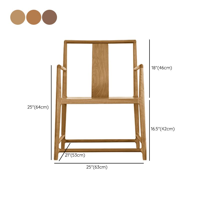 Traditional Dining Chairs Solid Wood Dining Chair with Cushion