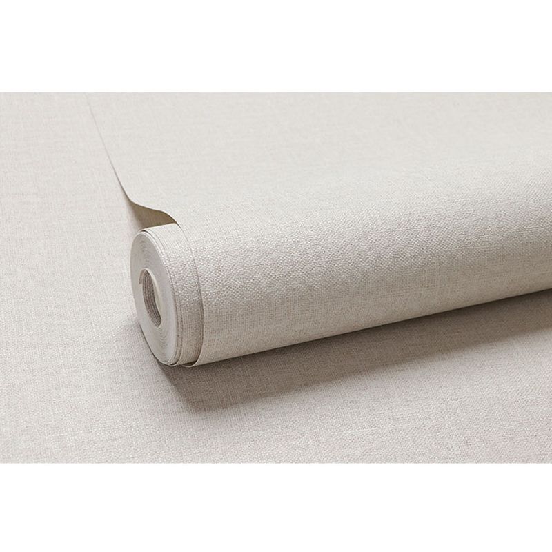 Solid-Colored Wallpaper Roll Multicolor Textured Moisture Resistant Wall Covering