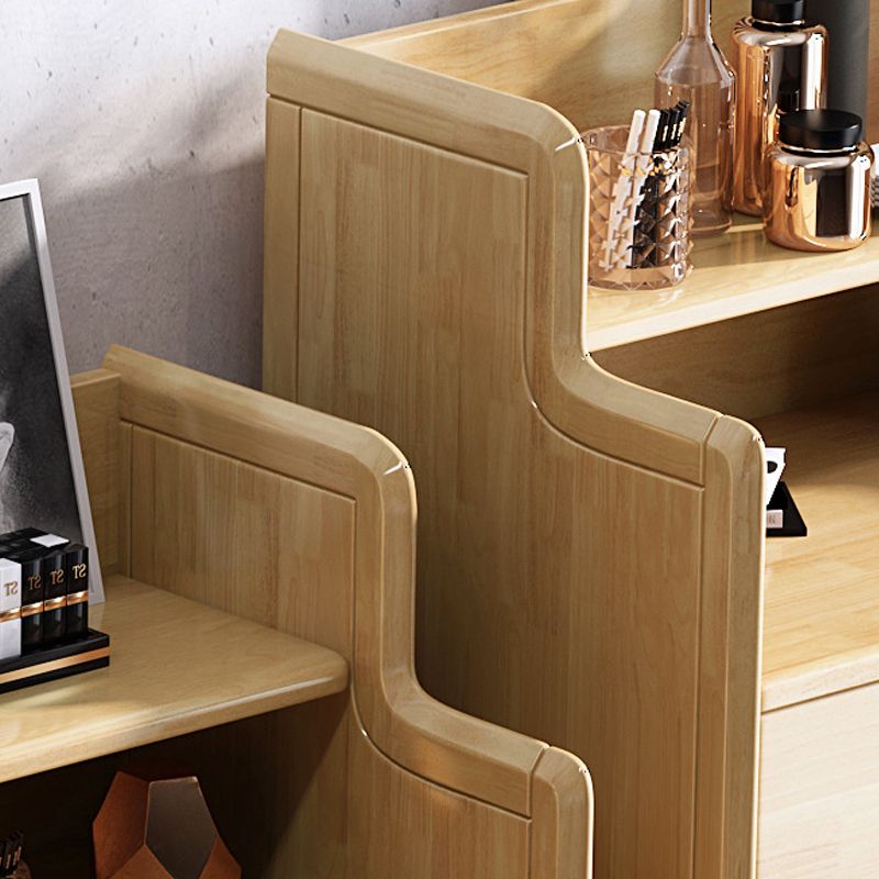 Solid Wood Storage Chest Modern Storage Chest Dresser with 3/4/5 Drawers