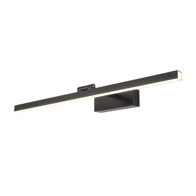 Metal Linear Shape Mirror Wall Light Modern Style 1 Light Mirror Wall Mounted Light