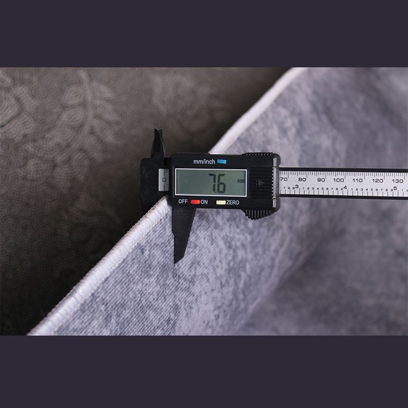 Creative Asymmetric Pattern Indoor Rug Modern Trendy Polyester Rug Easy Care Non-Slip Backing Area Carpet for Living Room