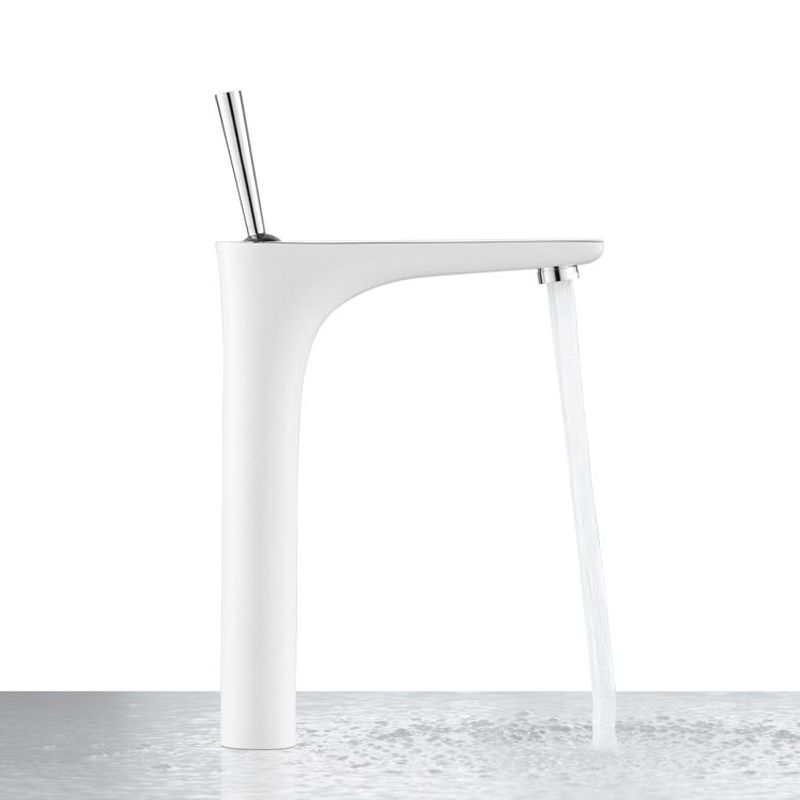 Modern Style Bathroom Sink Faucet with 1-Handle Brass Sink Faucet