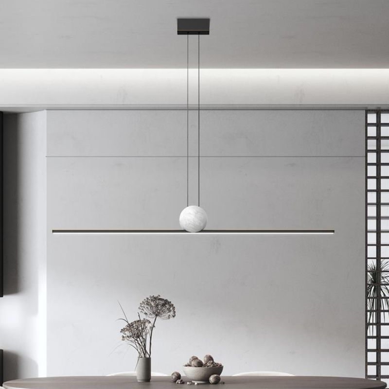Modern Style Pendant Lighting Fixtures Brass Shade Island Lighting Ideas for Kitchen