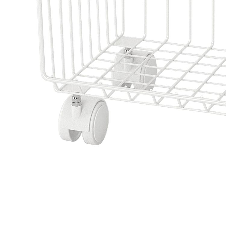 Modern Geometric Bookcase Metal Closed Back Bookcase for Home Office