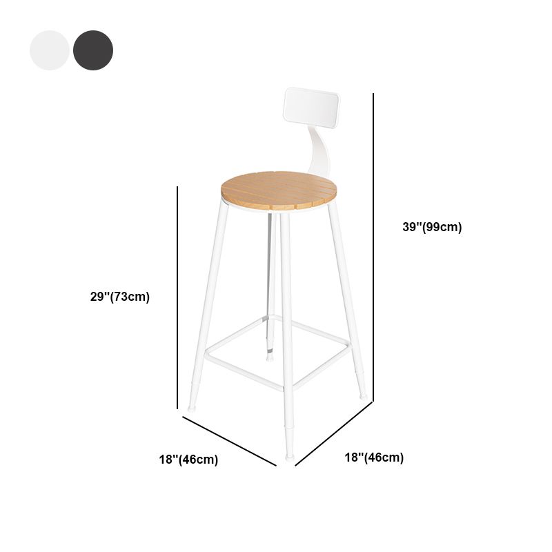 1/5 Pieces Faux Wood Bar Table Set with Metal Frame Industrial Rectangle Pub Table Set