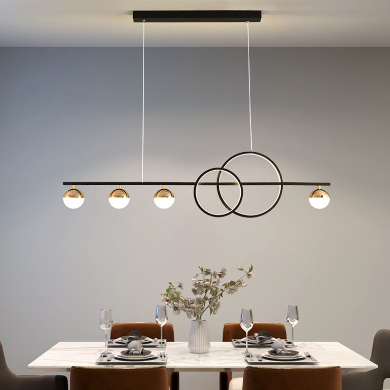 Unique Shape Hanging Island Lights Modern Chandelier Light Fixture