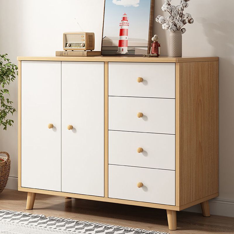 Contemporary Storage Chest Wooden Storage Chest for Bedroom 14.9" Wide