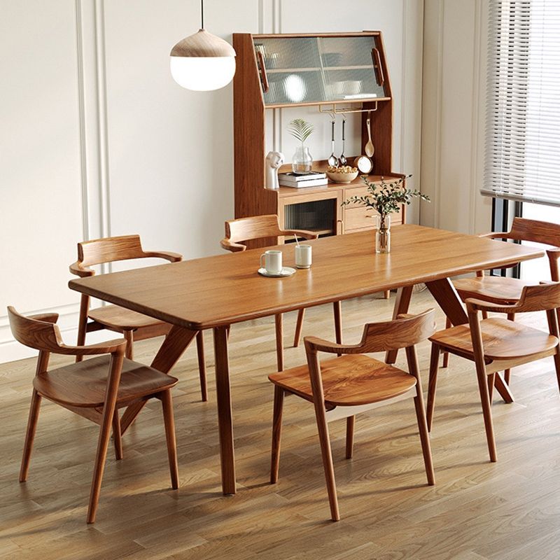Dining Room Dinner Kitchen Table Pine Solid Wood Dining Table