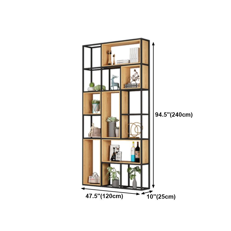 Libreria aperta etagere libreria in stile moderno con ripiani