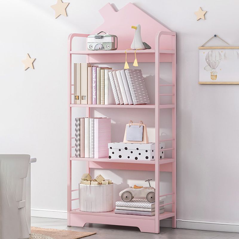 Scandinavian Metal Open Back Bookcase 9.4" Wide Home Bookshelf