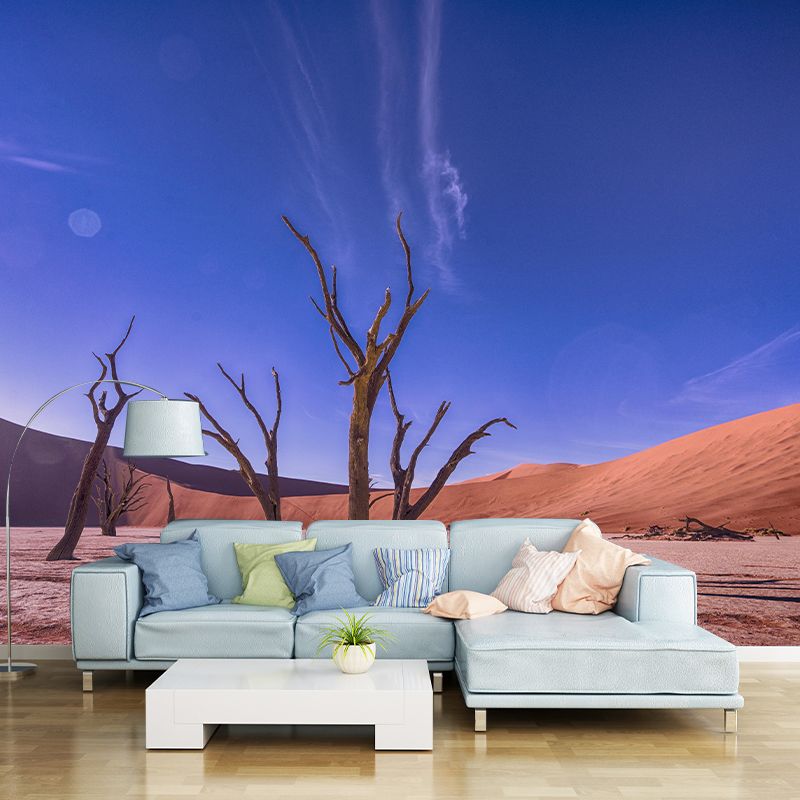 Horizontal Photography Desert Mural Environment Friendly Wallpaper for Wall Decor