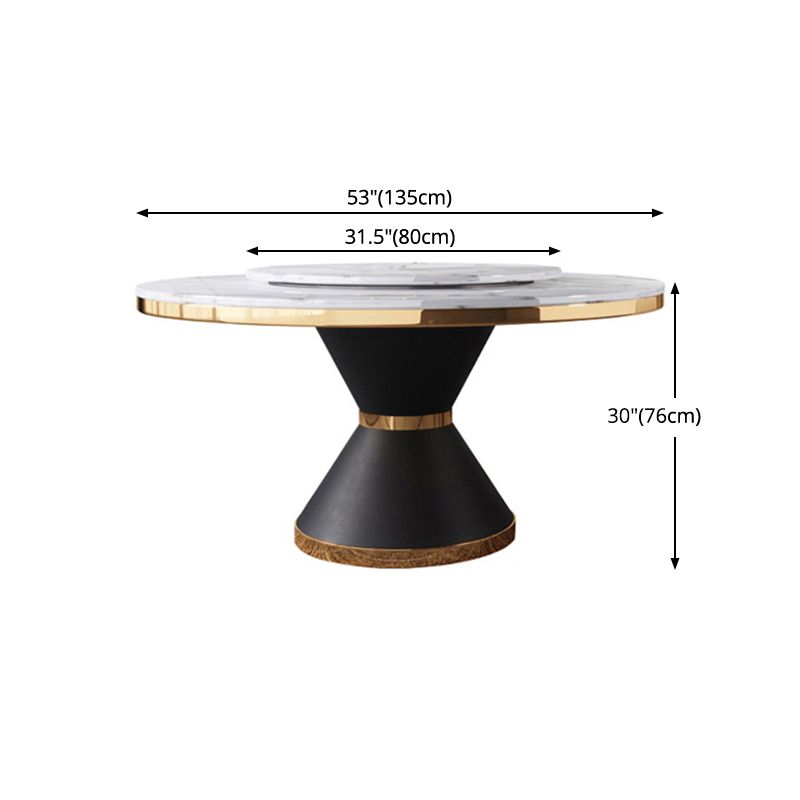 Glam 1/4/5/7/9 Pieces Dining Set Sintered Stone Dining Table Set for Home Use