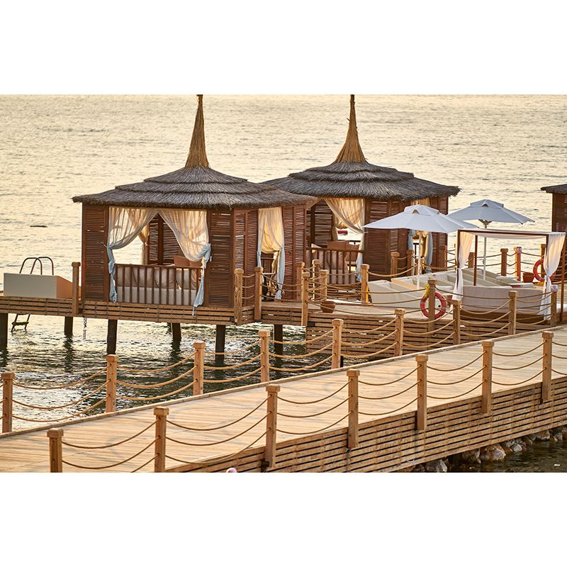 Photography Stain Resistant Mural Wallpaper Tropical Landscape Sleeping Room Wall Mural