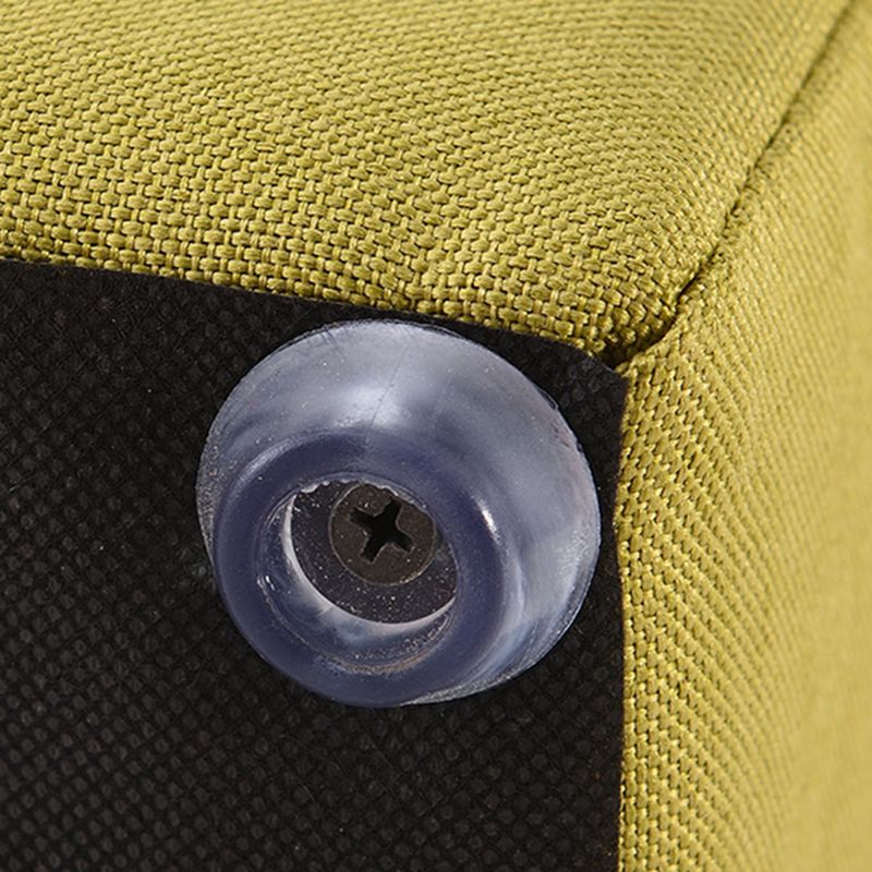 Modern Style Ottoman Cotton Square Indoor Ottoman with Storage