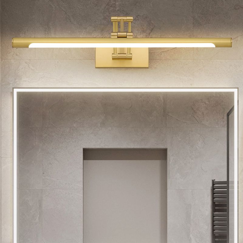 Moderno minimalista in stile cilindrico a parete a parete vanità luci in metallo vanity murale lampade per bagno