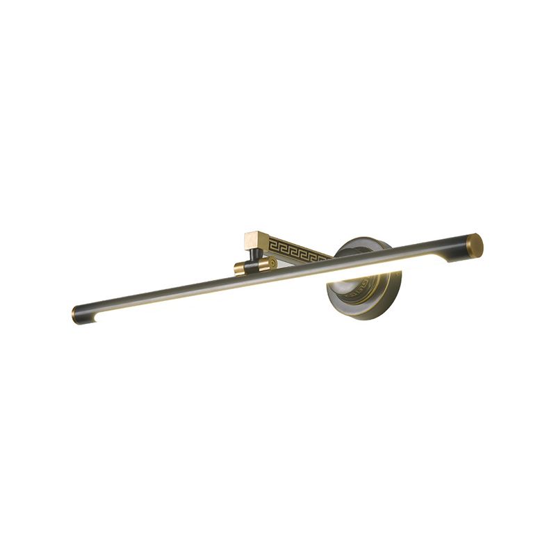 LED Metall Waschtischlampe Klassiker Schwarz verlängerte Badezimmerleuchte im natürlichen Licht, 14 "/18"/23 "W.