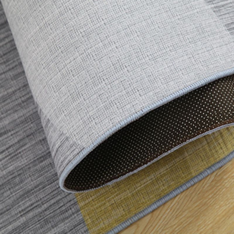 Mehrfarbiger Einfachheitsteppich aus Polyester mit geometrischen Linien, Innenteppich, schmutzabweisender Teppich für die Inneneinrichtung