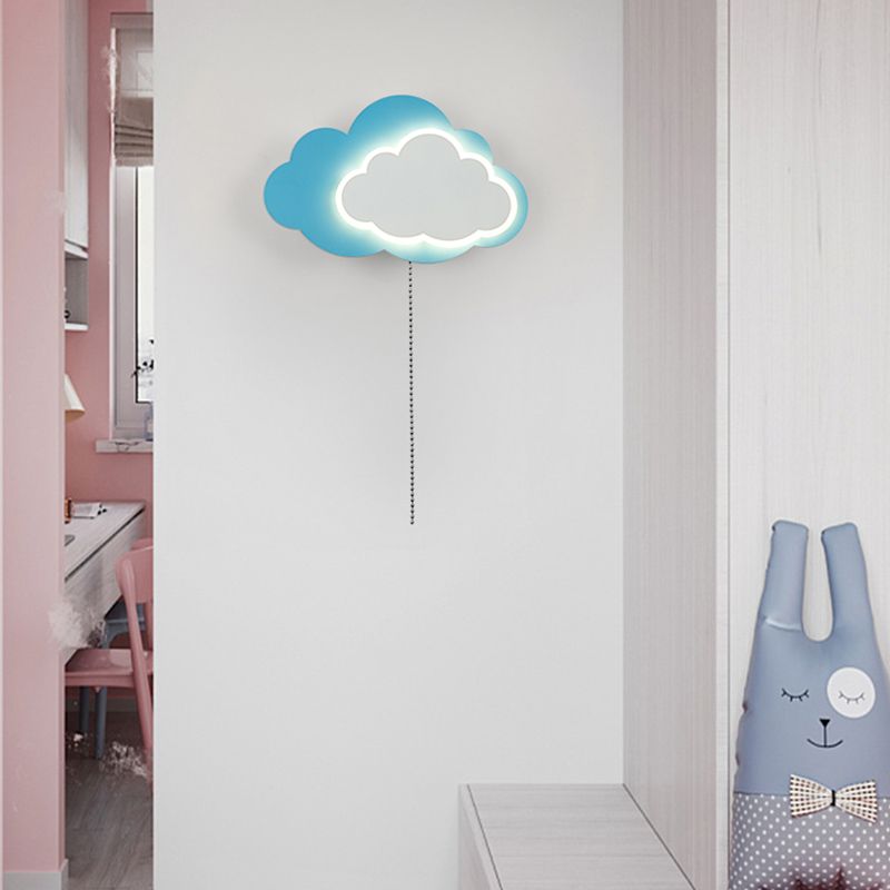 Modern Style Unique Shape Wall Sconce Metal Wall Light for Bedroom