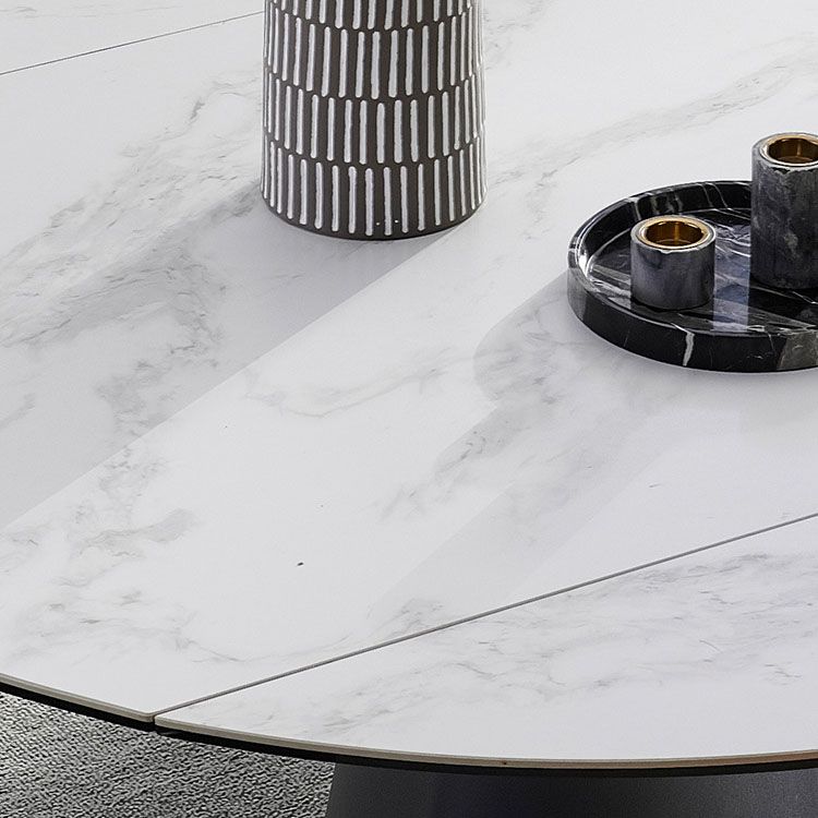 Glam 1/3/4/5/7 Pieces Dining Set Sintered Stone Dining Table Set for Dining Areas