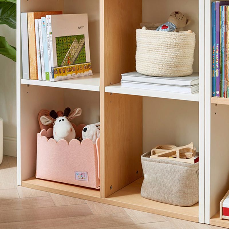 Scandinavian Standard Kids Bookcase in Solid Wood Closed Back