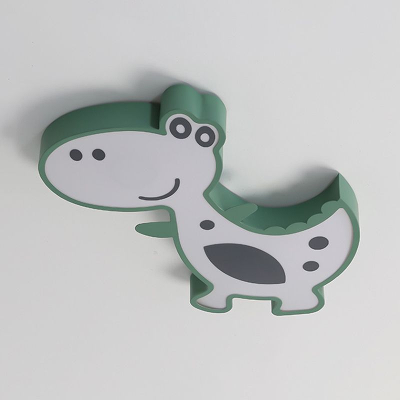 Modern Ceiling Light Children LED Ceiling Mount Light with Acrylic Shade for Kid's Room