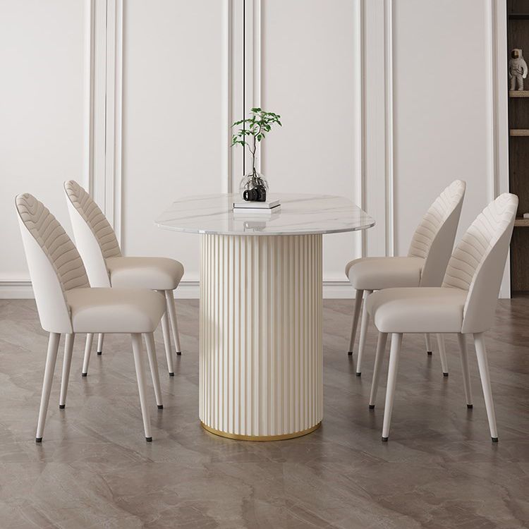 Traditional Luxury Dining Table Sintered Stone Table for Home