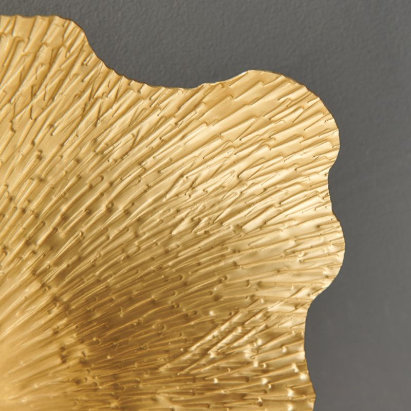 Modern Creative Style Ceiling Lamp Brass and Glass Lighting Fixture in Gold for Hallway