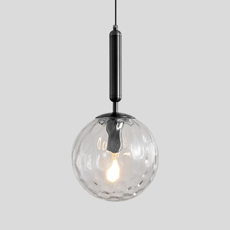 Glas kugelförmige Wandlampen zeitgenössische 1 leichte Wandleuchte Leuchten