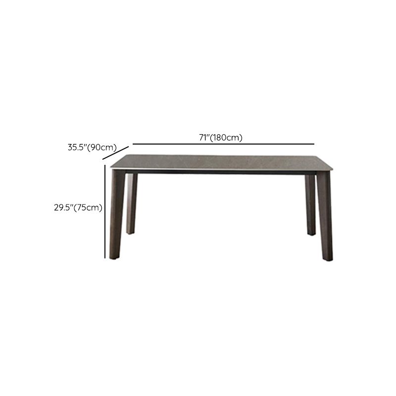 Sintered Stone Dining Table Set 1/4/5/7 Pieces Dining Set for Kitchen