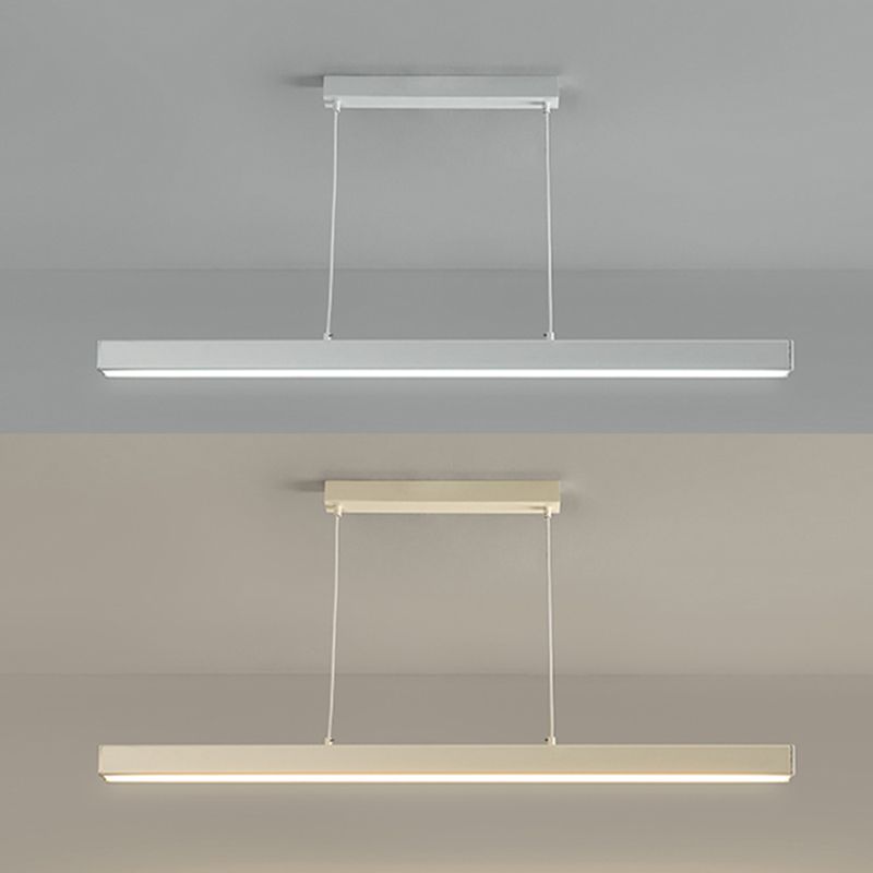 LED simple île lampe de style moderne de style moderne