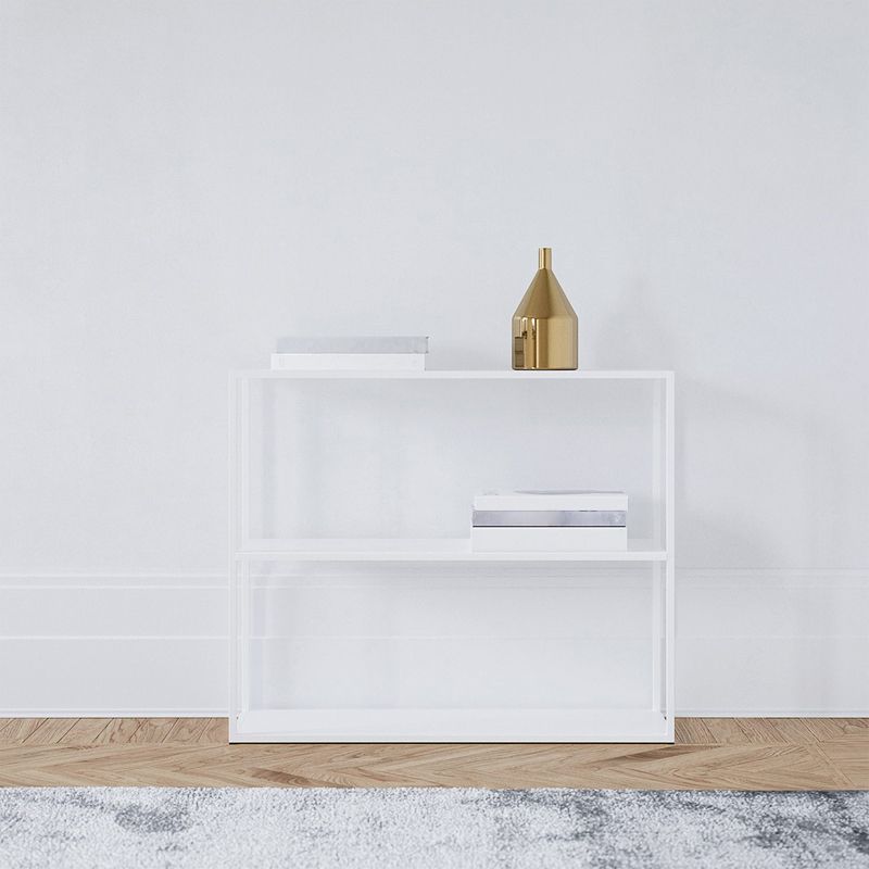 Contemporary Style Console Table Rectangle Metal Accent Table