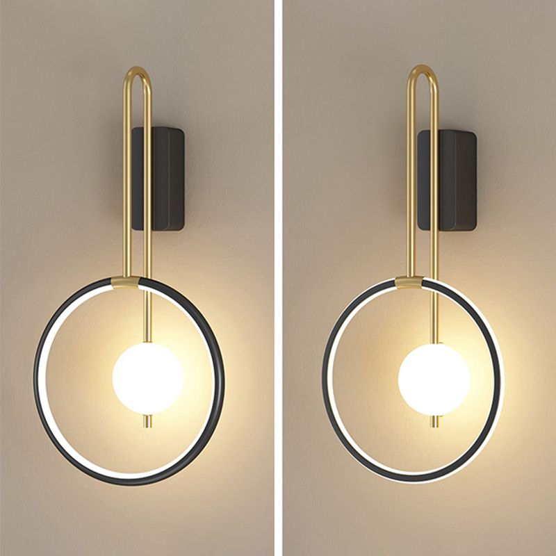 Zeitgenössische Haushaltslesewandlampen Metallleuchten für Schlafzimmer Wohnzimmer