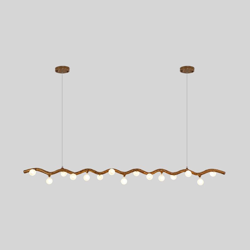 Modern Style Hanging Island Light Creative Hanging Lighting Fixture for Dining Room