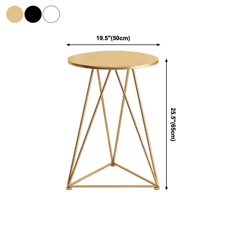 Traditionele luxe eettafel rond eetkamermeubilair, 19,7 "L x 19,7" B x 25,6 "H