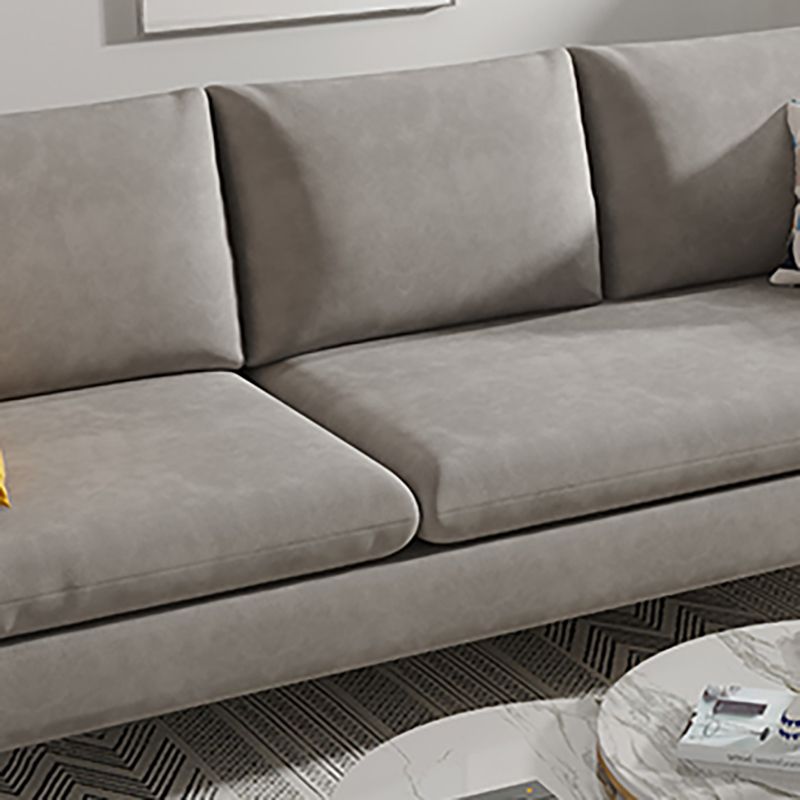 Morder Square Arm Sofa mit engstem Rücken -Cabrio -Sofa für Wohnzimmer, Wohnung