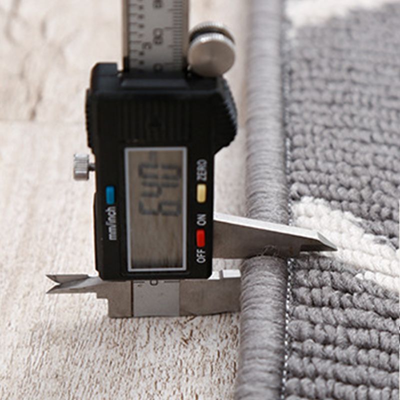 Modern grijze tapijt Leisure geometrisch gebied Tapijten Polyester woonkamer tapijt met niet-slipachter