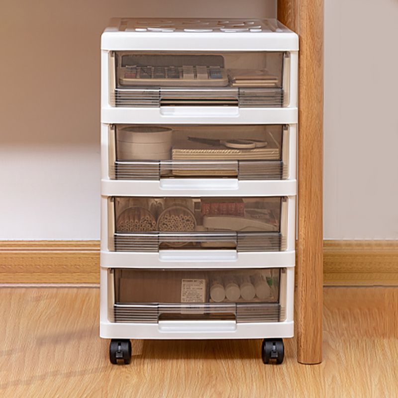 Modern Plastic Filing Cabinet Drawers Storage Filing Cabinet for Office