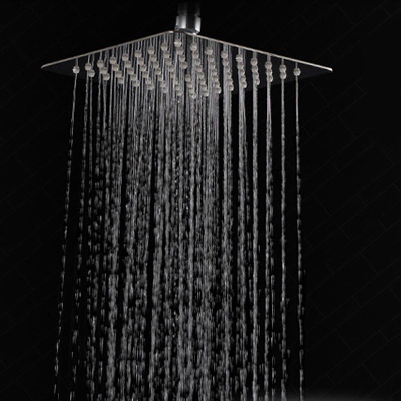 Metal Fixed Shower Head Modern Bathroom Ceiling Mounted Shower Head