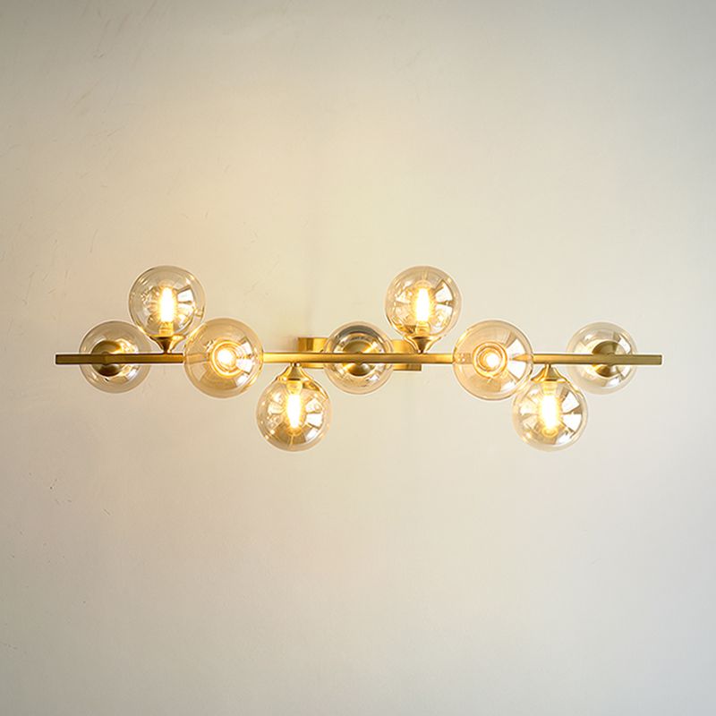 Globe Island Lighting Fixtures Modern Glass Pendant Lighting