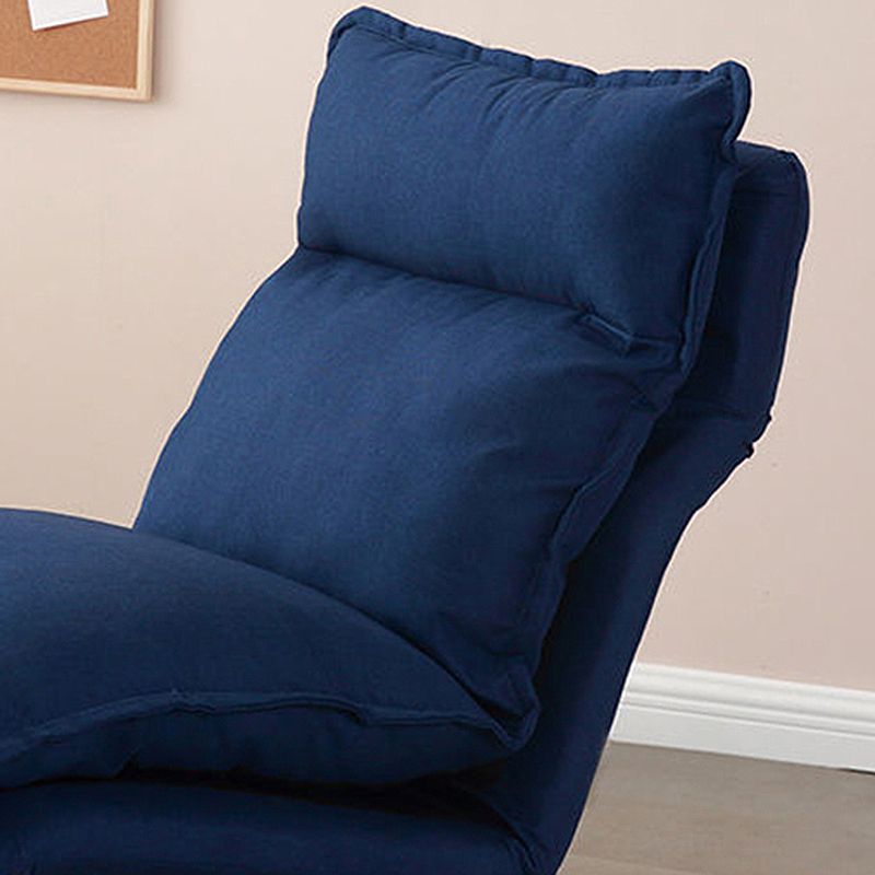 Linen Convertible Chair 23.62" L x 31.69" W x 31.49" H Adjustable Chair for Living Room