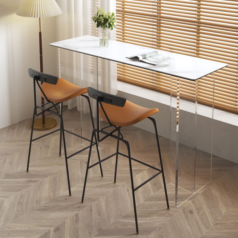 1/2/3 Pieces Bar Stool and Table Set Contemporary for Living Room